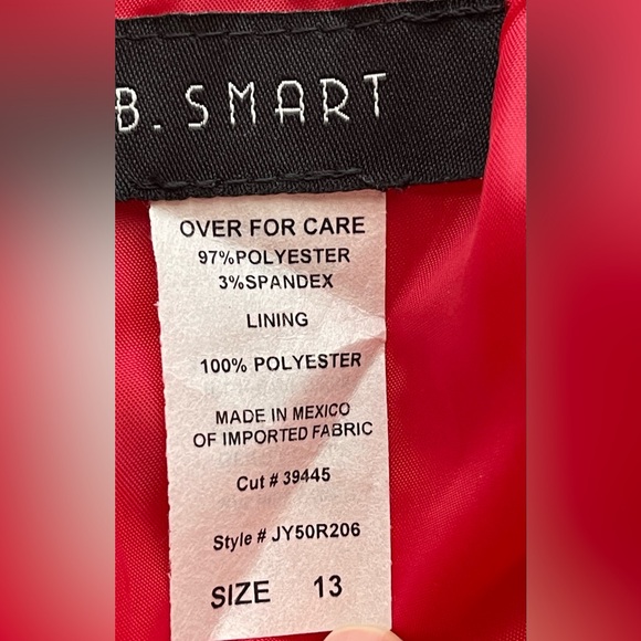 B. Smart Pleated Fit & Flare Satin Slip Skater Dress NWT - Picture 6 of 6